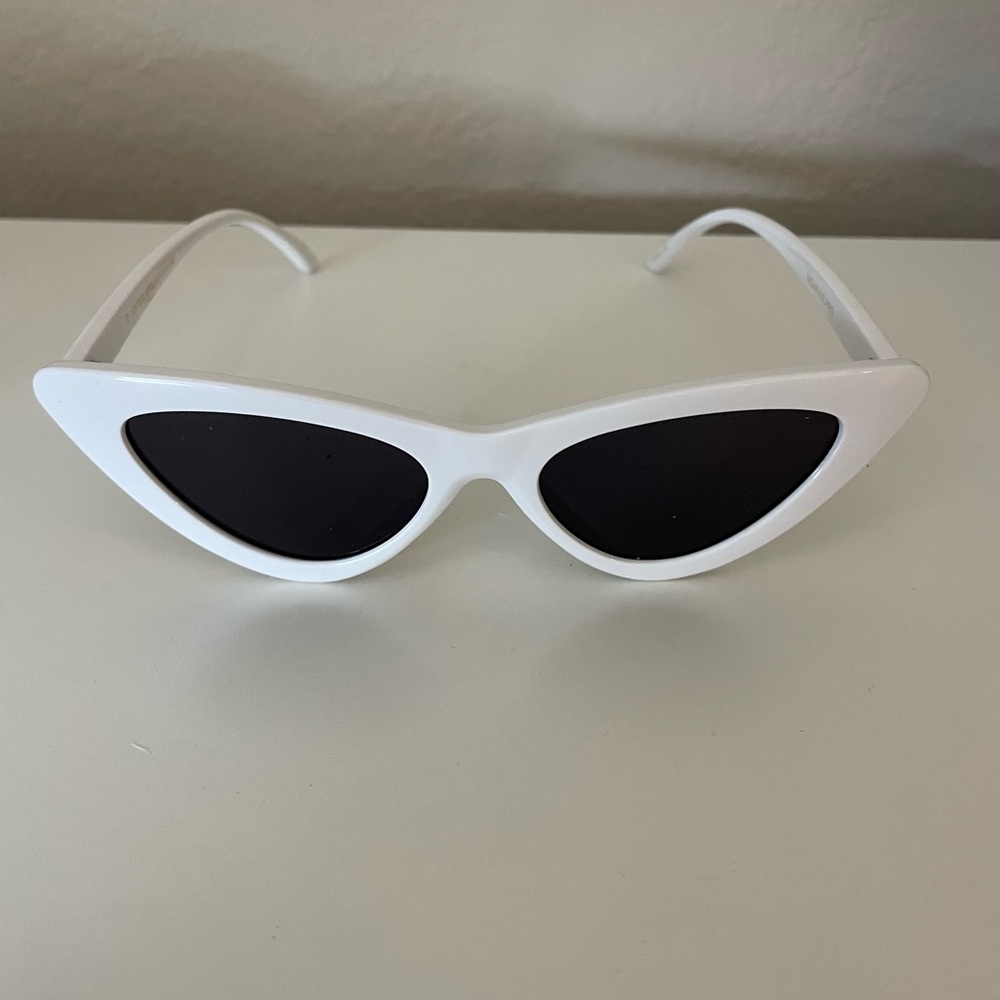 Amazon white retro sunglasses